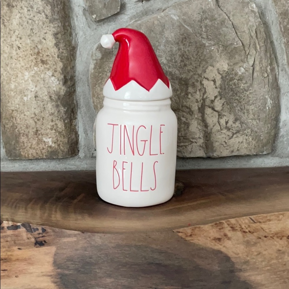 Rae Dunn JINGLE BELLS Baby Canister